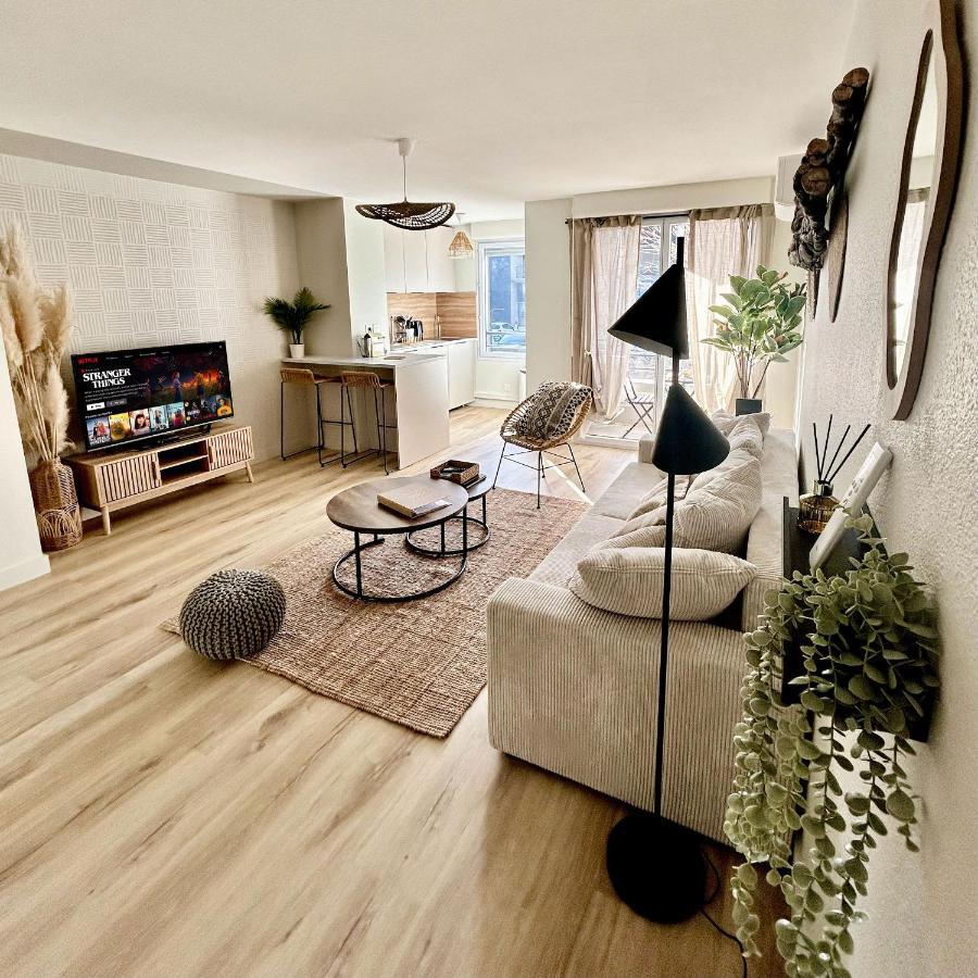 Modern 1 Bdr + Balcony + Free Parking + Ac + Pool Daire L'Isle-d'Abeau Dış mekan fotoğraf